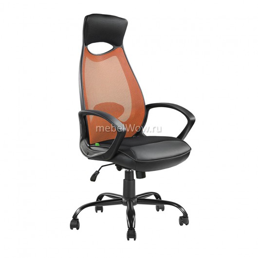 Кресло оператора Riva Chair 840 сетка/ткань оранжевый