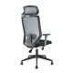 Кресло оператора Riva Chair A755 ткань/сетка серый