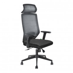 Кресло оператора Riva Chair A755 ткань/сетка черный