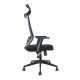 Кресло оператора Riva Chair A755 ткань/сетка черный
