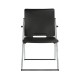 Кресло посетителя Riva Chair 1821 пластик черный