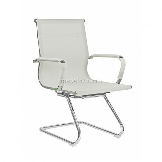 Кресло посетителя Riva Chair 6001-3E сетка белый