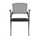 Кресло посетителя Riva Chair M2001 ткань/сетка серый