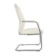 Кресло посетителя Riva Chair С9384 экокожа белый