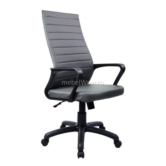 Кресло руководителя Riva Chair 1165-4 PL экокожа серый