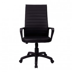 Кресло руководителя Riva Chair 1165-4 PL экокожа черный