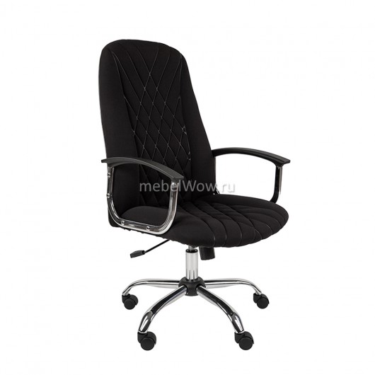 Кресло руководителя Riva Chair 1187-1 S ткань S черный