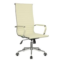Кресло руководителя Riva Chair 6002-1SE экокожа светло-бежевый