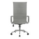 Кресло руководителя Riva Chair 6002-1SE экокожа серый