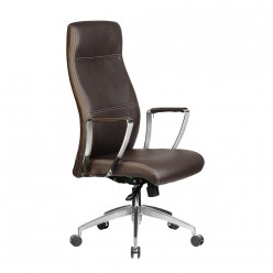 Кресло руководителя Riva Chair 9208 экокожа коричневый