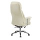 Кресло руководителя Riva Chair 9501 кожа кремовый