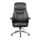 Кресло руководителя Riva Chair 9501 кожа черный