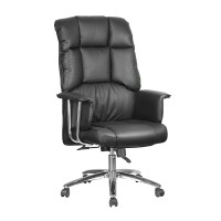 Кресло руководителя Riva Chair 9502 кожа черный