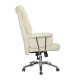 Кресло руководителя Riva Chair 9502 экокожа кремовый