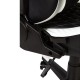 Кресло геймерское Norden Lotus EVO экокожа белый/черный