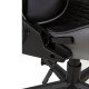 Кресло геймерское Norden Lotus ONE экокожа серый/черный