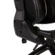 Кресло геймерское Norden Lotus PRO carbon экокожа белый/черный