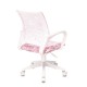 Кресло детское Бюрократ BUROKIDS 1 W ткань розовый единороги