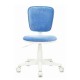 Кресло детское Бюрократ CH-W204NX ткань голубой