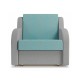 Кресло-кровать Столлайн Ремикс 1 (10) голубой/серый
