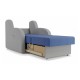 Кресло-кровать Столлайн Ремикс 1 (11) серый/синий