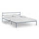 Кровать двуспальная Woodville Фади-01 160х200 серый