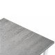 Стол обеденный Woodville Лота Лофт 120 25 мм белый матовый/бетон