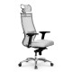 Кресло руководителя Метта Samurai SL-3.05 MPES сетка/экокожа белый