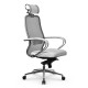 Кресло руководителя Метта Samurai SL-2.041 MPES сетка/экокожа белый