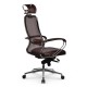 Кресло руководителя Метта Samurai SL-2.041 MPES сетка/экокожа темно-коричневый