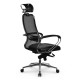 Кресло руководителя Метта Samurai SL-2.041 MPES сетка/экокожа черный