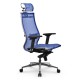 Кресло руководителя Метта Samurai S-3.051 MPES сетка/экокожа синий