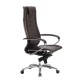 Кресло руководителя Метта Samurai Lux-2 кожа темно-коричневый