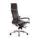 Кресло руководителя Метта Samurai Lux-2 кожа темно-коричневый