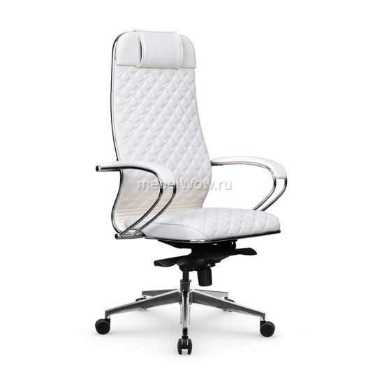 Кресло руководителя Метта Samurai KL-1.041 MPES C-Edition экокожа белый