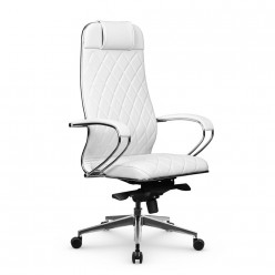 Кресло руководителя Метта Samurai KL-1.041 MPES M-Edition экокожа белый