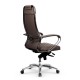 Кресло руководителя Метта Samurai KL-1.04 MPES C-Edition экокожа светло-коричневый