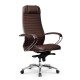 Кресло руководителя Метта Samurai KL-1.04 MPES экокожа темно-коричневый