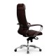 Кресло руководителя Метта Samurai KL-1.04 MPES B-Edition экокожа темно-коричневый