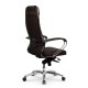 Кресло руководителя Метта Samurai KL-1.04 MPES C-Edition экокожа темно-коричневый