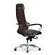 Кресло руководителя Метта Samurai KL-1.04 MPES M-Edition экокожа темно-коричневый