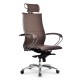 Кресло руководителя Метта Samurai K-2.05 MPES экокожа светло-коричневый