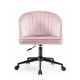 Кресло компьютерное Woodville Dani светло-розовый/черный