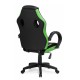 Кресло компьютерное Woodville Kard черный/зеленый