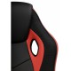 Кресло компьютерное Woodville Kard черный/красный
