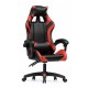 Кресло компьютерное Woodville Rodas черный/red 62