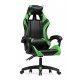 Кресло компьютерное Woodville Rodas черный/зеленый