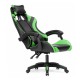 Кресло компьютерное Woodville Rodas черный/зеленый